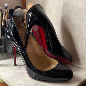 Christian Louboutin Patent Simple 100mm pumps